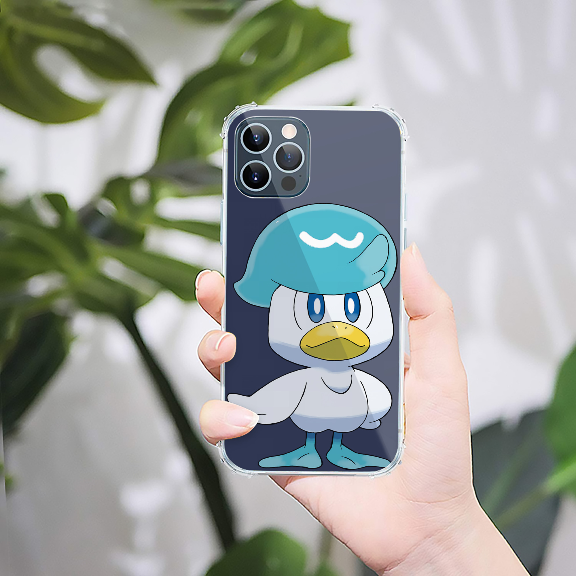 （画像用） ポケットモンスター Pokémon 【iPhone 12シリーズ対応】透明スマホケース（クリアソフトケース）